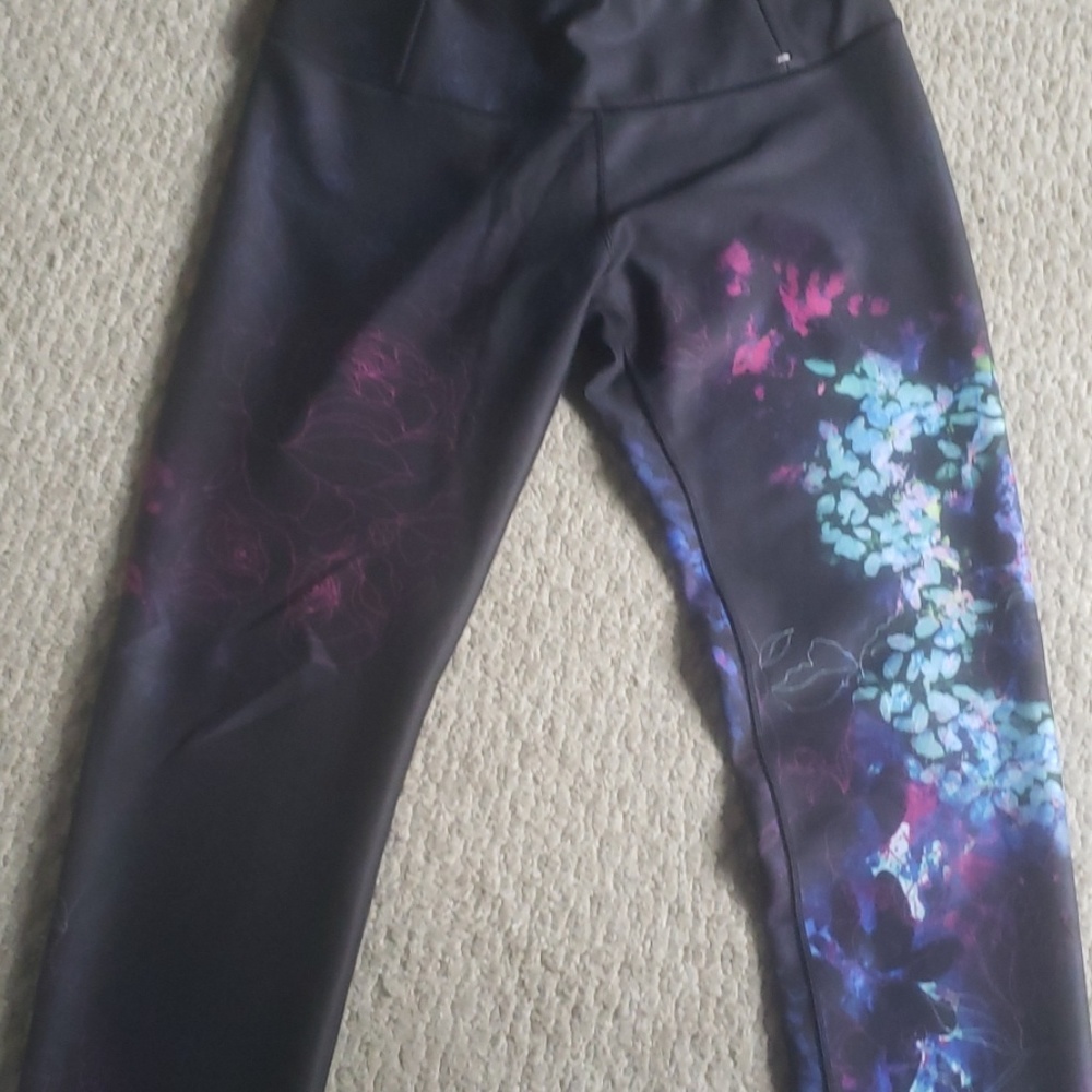 Floral full length leggings